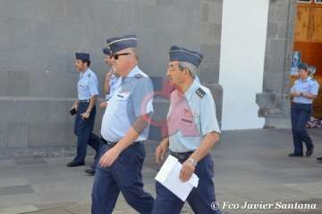 El Ejército del Aire 'aterriza' en la historia de Telde (Foto TA/Francisco Javier Santana)